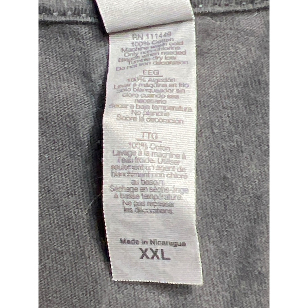 Gideons Bakehouse Vampire Graphic T-Shirt Mens XXL Gray Next Level Cotton Tee - Picture 4 of 6
